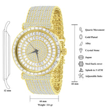 Load image into Gallery viewer, FOXY CZ ICED OUT WATCH | 5110342
