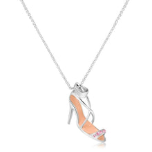 Load image into Gallery viewer, Crystal High Heel Shoe Pendent
