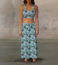 Load image into Gallery viewer, Cute Cactus Maxi Skirt
