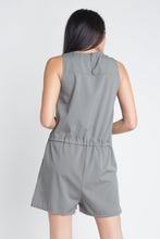 Load image into Gallery viewer, Women&#39;s Zip Front Sleeveless Romper
