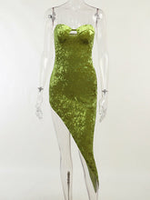Load image into Gallery viewer, Women Irregular Hem Sexy Dress
