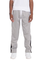 Load image into Gallery viewer, SNAP BUTTON TRACK PANTS- GREY
