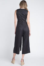 Load image into Gallery viewer, Women&#39;s Sleeveless Tie Jumpsuit with Slit
