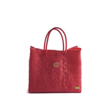 Load image into Gallery viewer, SMALL RED TOTE BAG
