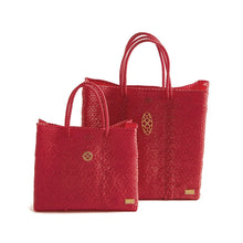 Load image into Gallery viewer, MEDIUM RED TOTE BAG
