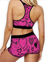 Load image into Gallery viewer, Love Hearts Ellie Sports Bra
