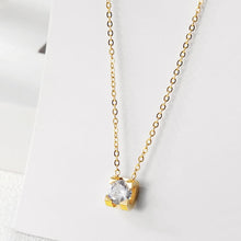 Load image into Gallery viewer, Cubic Zirconia Pendant Necklace
