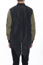 Load image into Gallery viewer, FISHTAIL BOMBER- OLIVE
