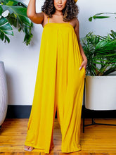 Load image into Gallery viewer, Spaghetti Strap Jumpsuit Wide Leg Loose Overalls
