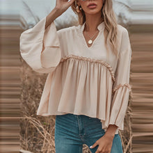 Load image into Gallery viewer, Spring Summer Loose Casual Blouse
