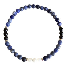 Load image into Gallery viewer, Strength &amp; Grounding - Genuine Moonstone, Sodalite
