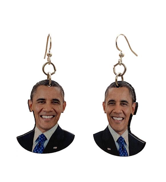 Barack Obama Earrings #T077