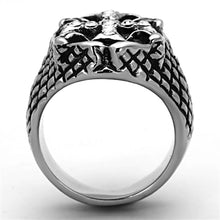 Load image into Gallery viewer, Men Stainless Steel Synthetic Crystal Rings TK1351
