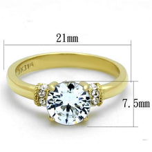 Load image into Gallery viewer, Women Stainless Steel Cubic Zirconia Rings TK1877
