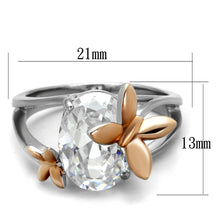 Load image into Gallery viewer, Women Stainless Steel Cubic Zirconia Rings TK2135
