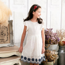 Load image into Gallery viewer, Floral Embroidered Fit&amp;Flare Dress(toddler/girl)
