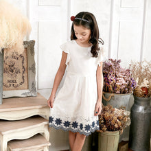 Load image into Gallery viewer, Floral Embroidered Fit&amp;Flare Dress(toddler/girl)
