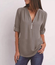 Load image into Gallery viewer, Womens V Neck Blouse
