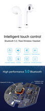 Load image into Gallery viewer, Wireless charging Bluetooth i10 TWS for Iphone12 Huawei Xiaomi
