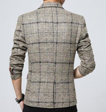 Load image into Gallery viewer, Men&#39;s Mix Plaid Blazer
