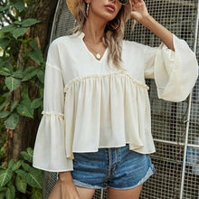 Load image into Gallery viewer, Spring Summer Loose Casual Blouse
