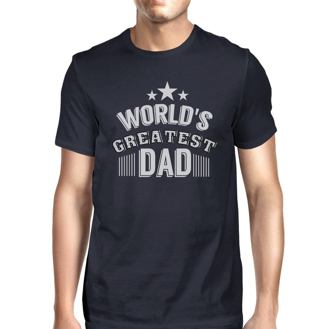 World's Greatest Dad Men's Vintage Style Graphic