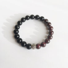 Load image into Gallery viewer, Strength &amp; Confidence - Black Onyx and Garnet
