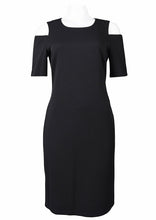 Load image into Gallery viewer, Half Sleeve Jersey Knit Sheath Dress. By Nine West.
