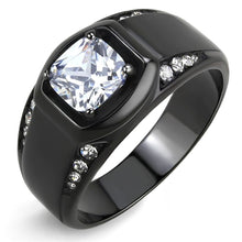 Load image into Gallery viewer, TK3467 IP Black(Ion Plating) Stainless Steel Ring
